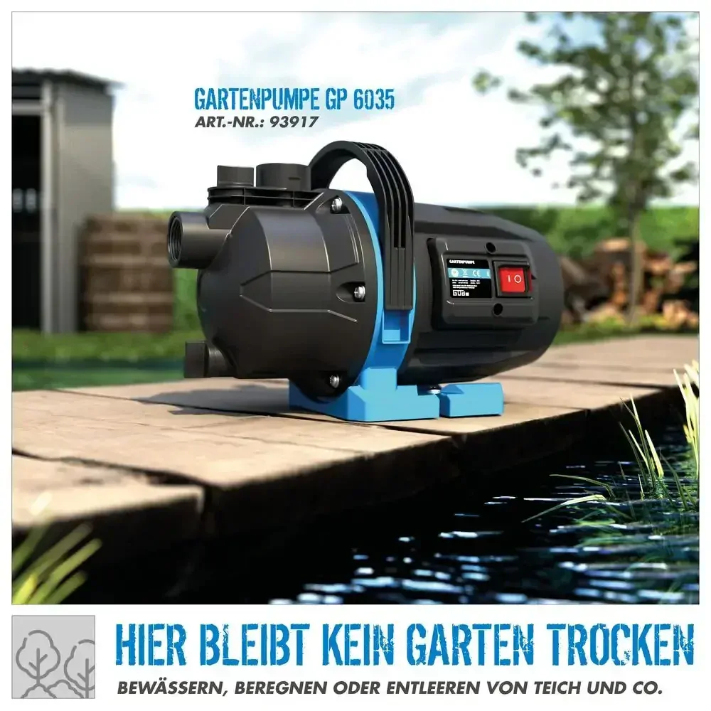 Güde Zahradní čerpadlo GP 6035, 600W, 230V, 93917