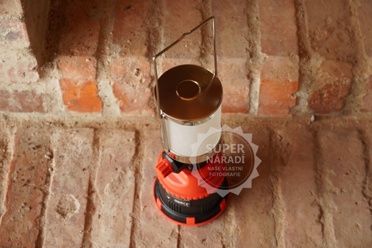 Dedra Piezo zapalovací plynová turistická lampa 80W 31A005 na propichovací kartuše