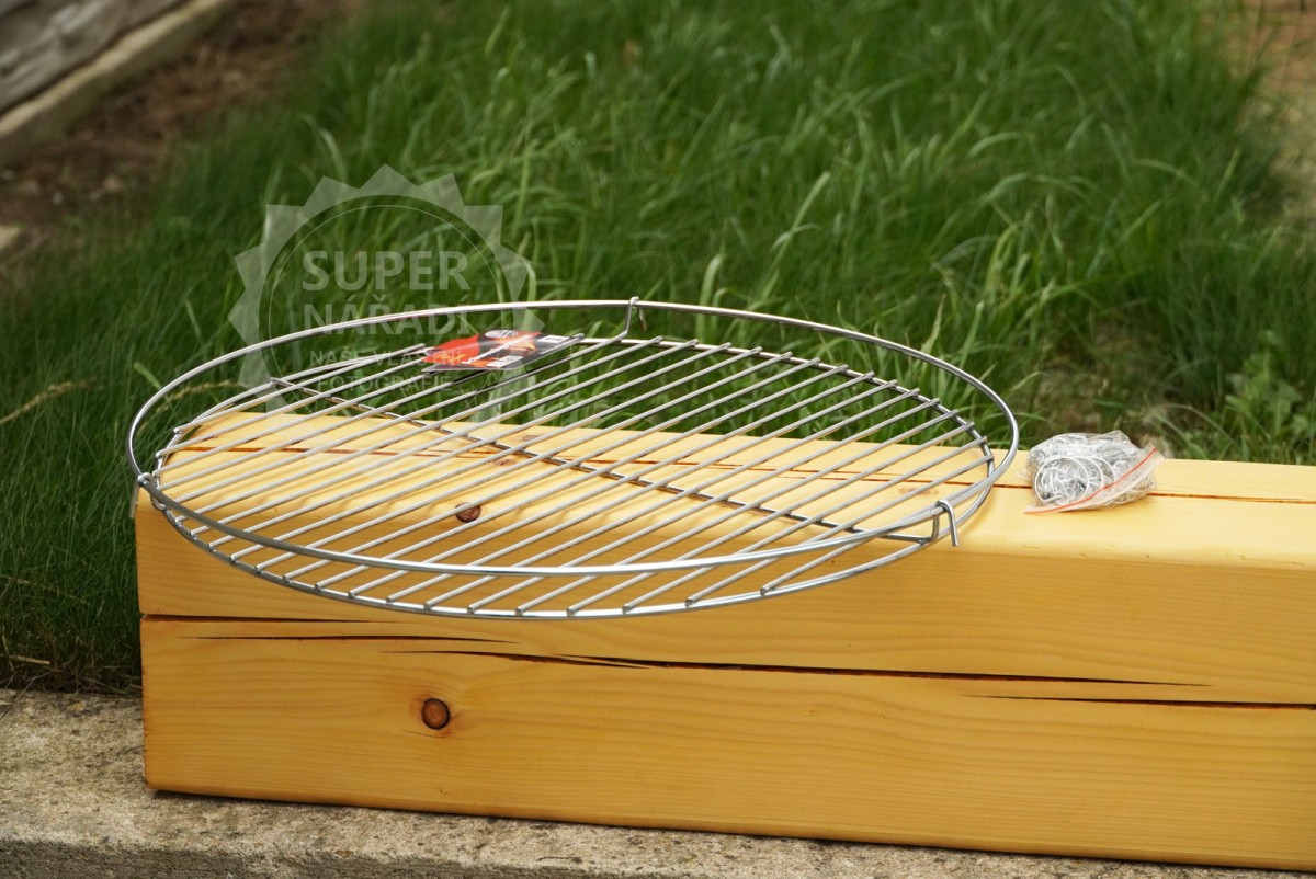 Závěsný grilovací rošt 47cm Flash 57765 s řetízkem, kruhový