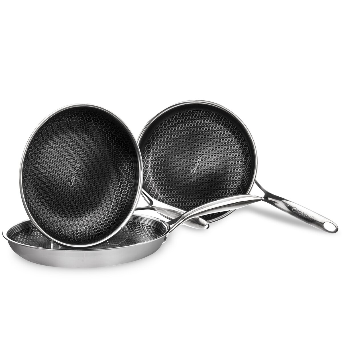 Orion pánev COOKCELL 26 cm 112981 nerezová s nepřilnavým povrchem