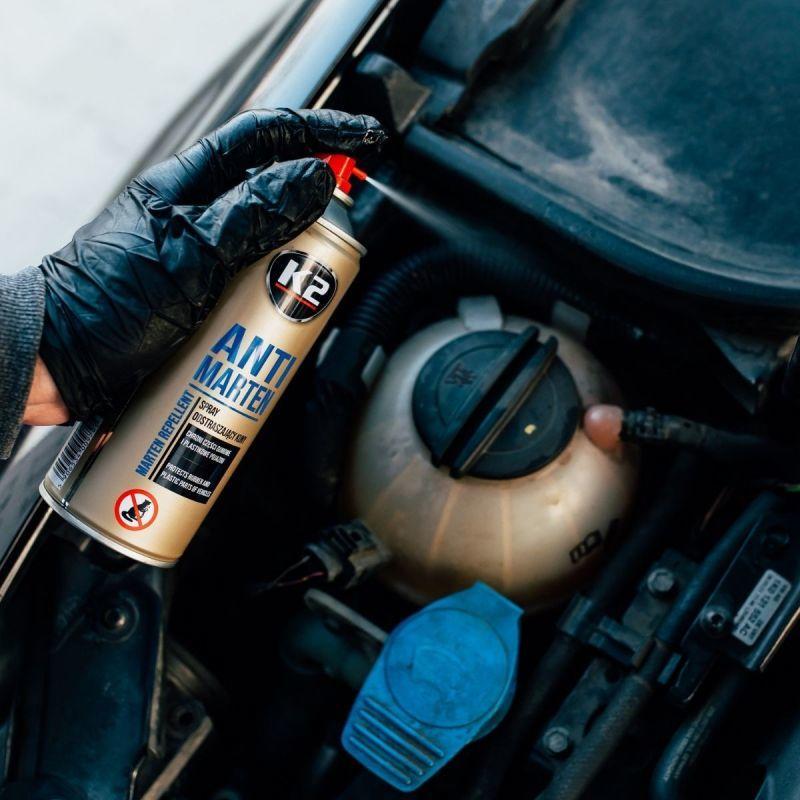 K2 Sprej proti hlodavcům a kunám 400 ml amK199, na ochranu kabeláže Compass