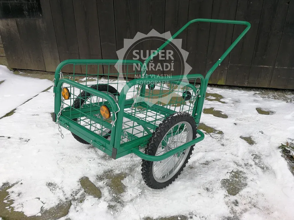 Vozík dvoukolový, kárka Victor Handtruck do 100 kg Strend Pro 2170507, zelený, ocelový