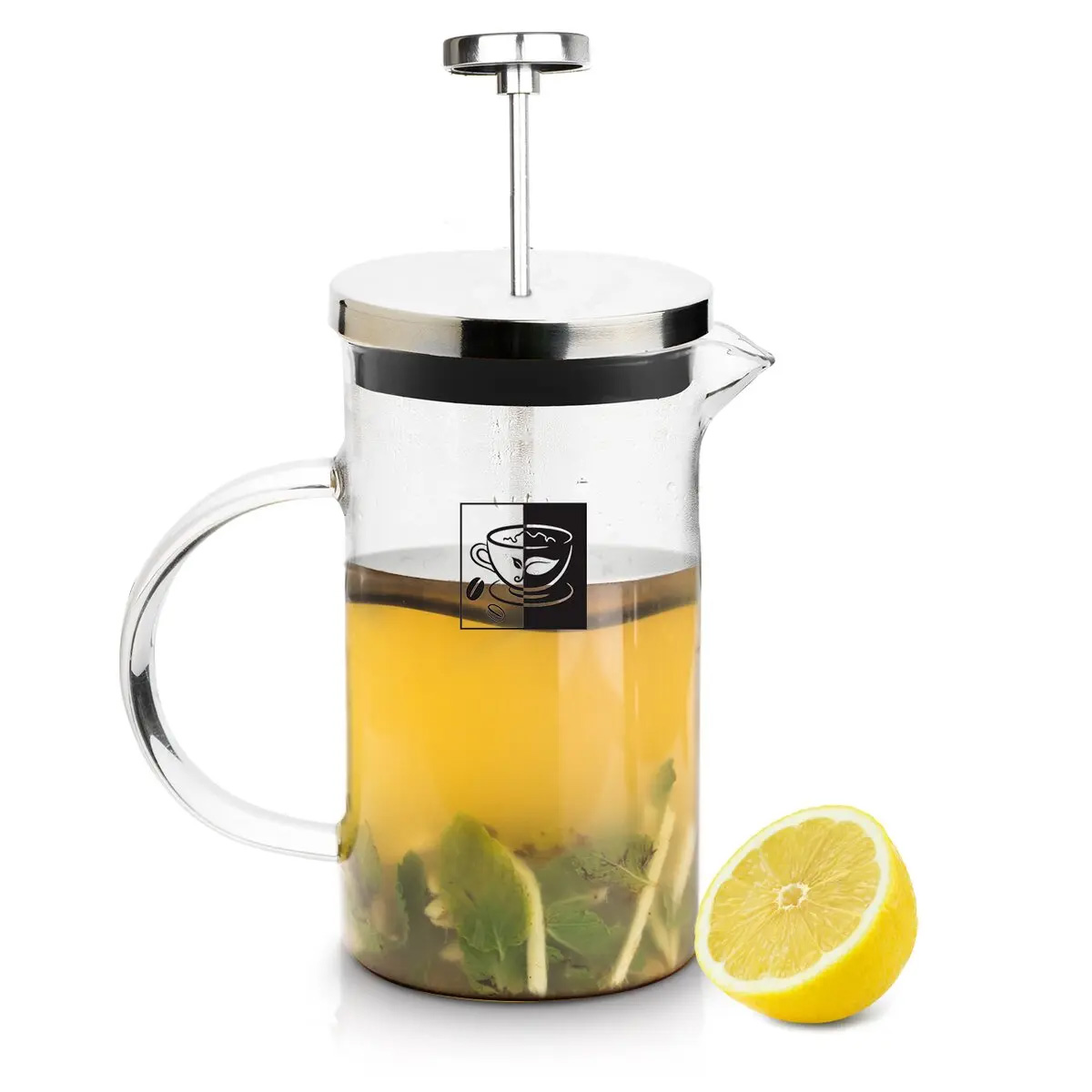 Orion Konvice sklo-nerez kafetier BD 0,6 l, 152559 French press