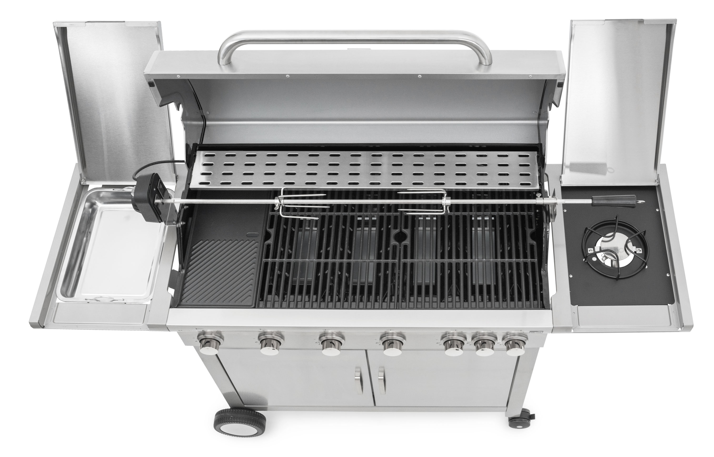 Plynový gril G21 Mexico BBQ Premium line, 7 hořáků, 22 kW nerezový 6390306