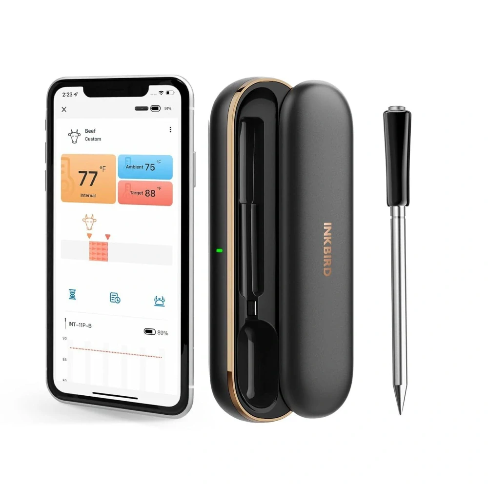 Inkbird grilovací teploměr BBQ bezdrátový Bluetooth INT-11P-B