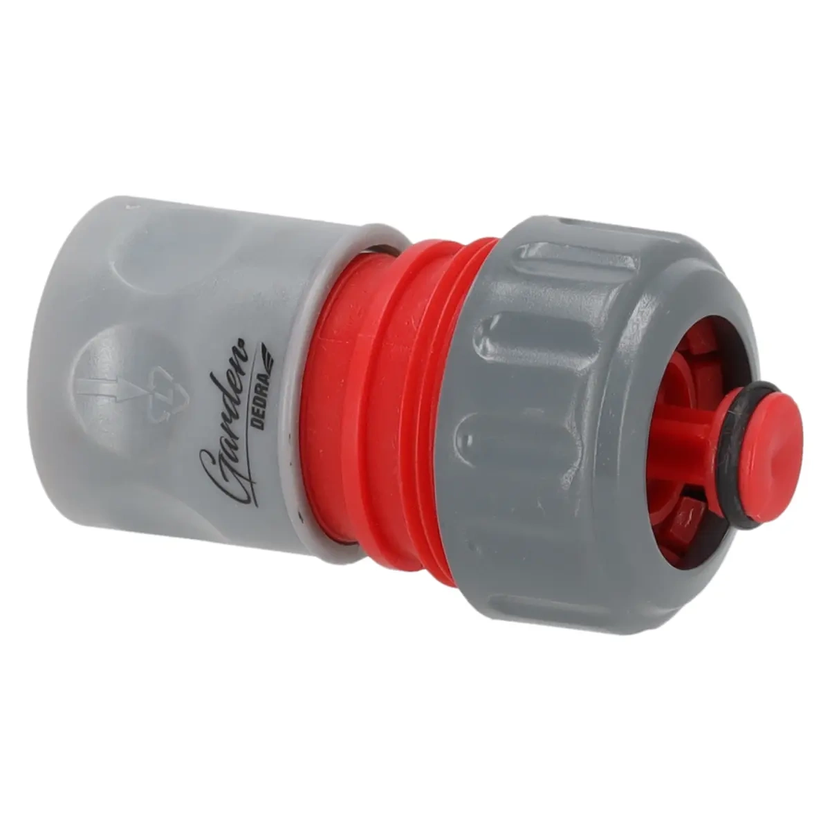 Dedra Rychlospojka STOP 1/2" 80N012K na zahradní hadici, ABS a PP plast - blistr