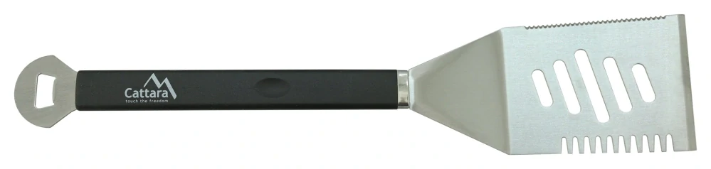 Cattara Grilovací obracečka ORCA 45 cm, 14093 nerezová s otvírákem