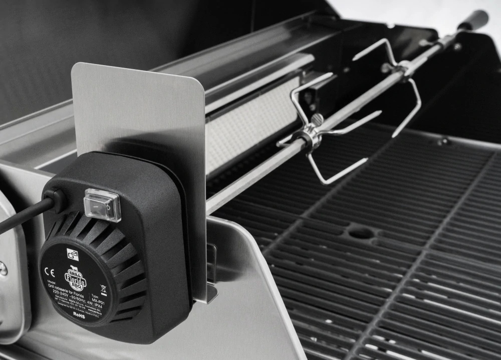 G21 Plynový gril Florida BBQ Premium line, 7 hořáků, infra 6390350, nerez, litinový rošt, jehla
