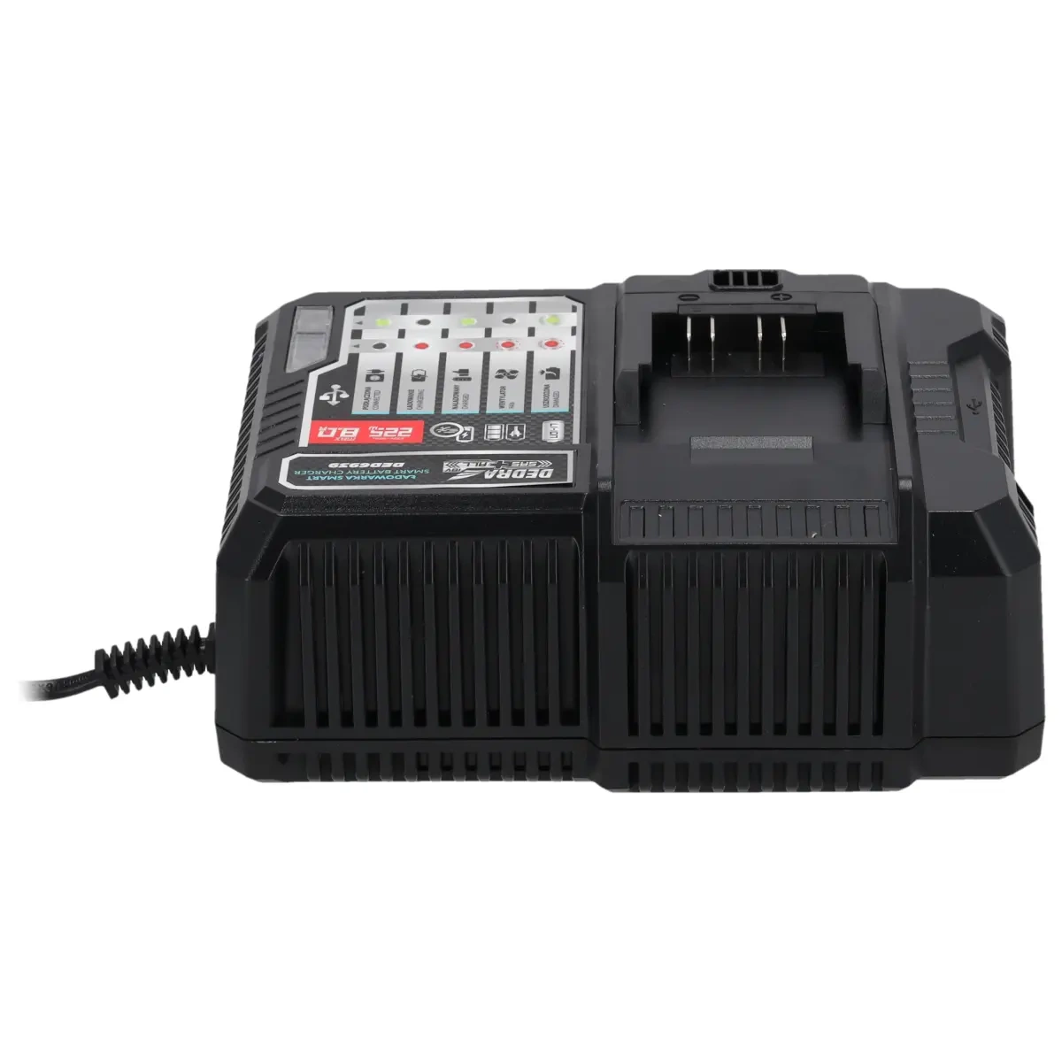 Dedra DED6939 Rychlo-nabíječka akumulátorů 18V SAS + ALL, Smart Quick charge 8A, 225W