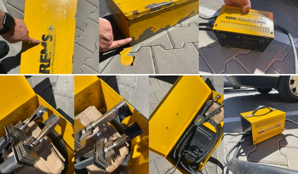 Elektrická pájka REMS Contact 2000 na Cu trubky, Super-Pack 164050 B-A