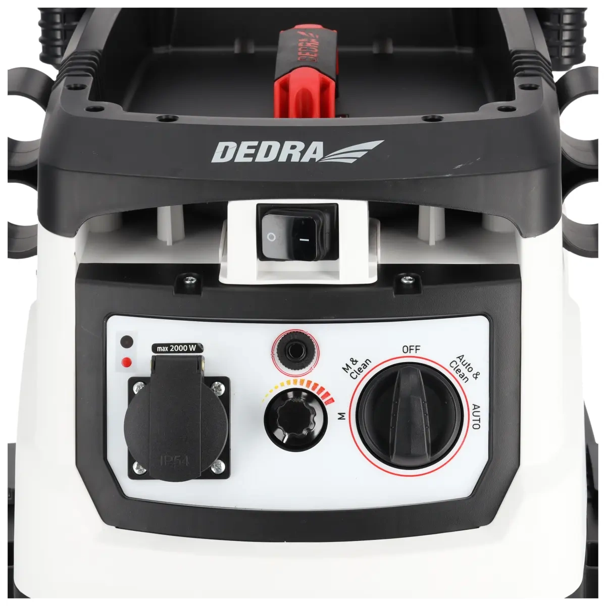 Dedra Průmyslový, stavební vysavač 1600W, 40l DED6609, třída M, auto čištění filtru
