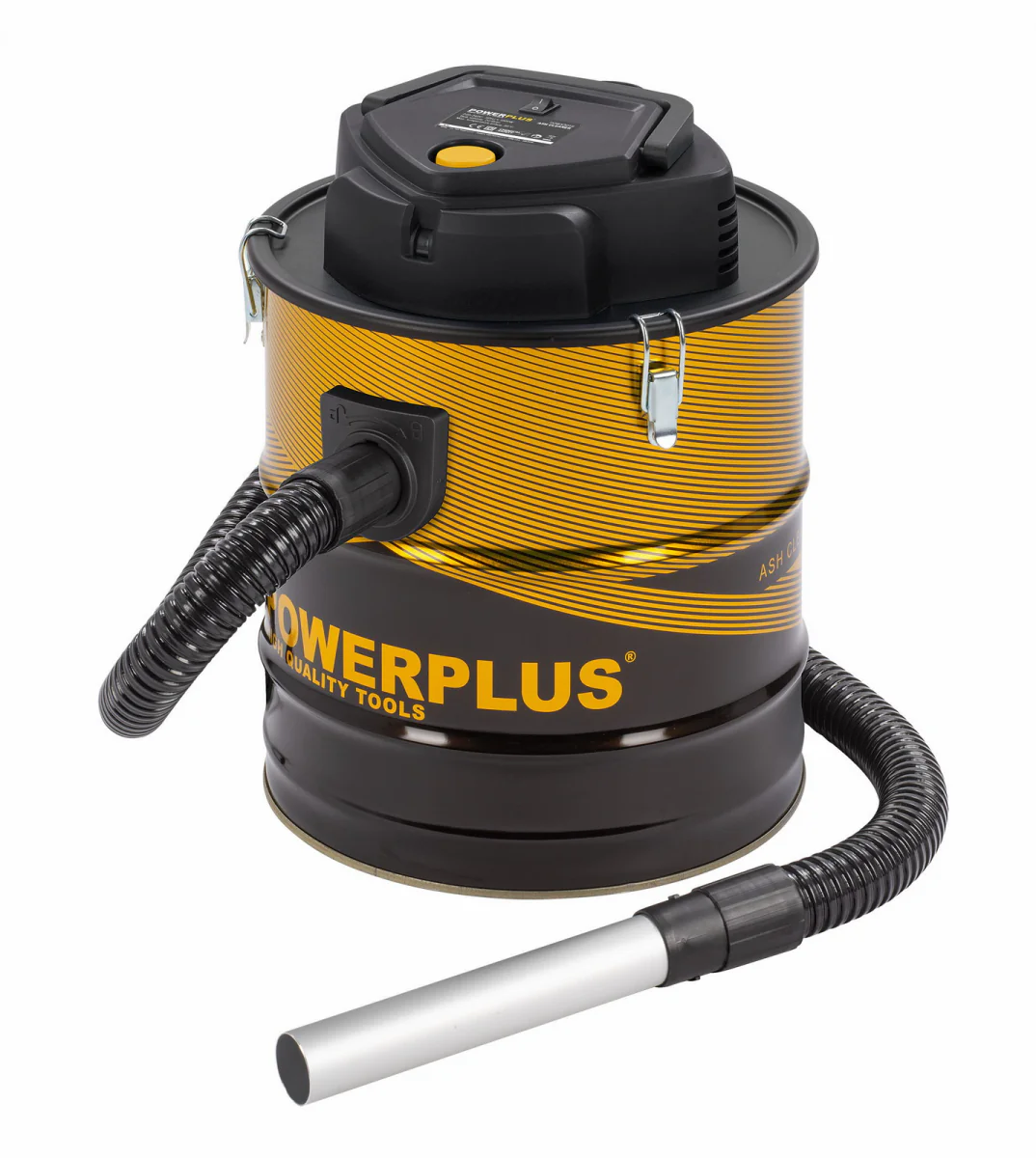 Powerplus separátor, vysavač popela 1800W, 20L, POWX3018, sací výkon 18 kPa, oklep