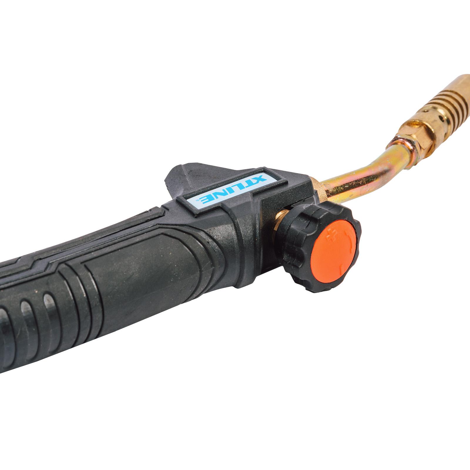 XTLINE Plynová opalovací, pájecí souprava 3 kW, 3 hořáky 13, 14, 17 mm XT23509B + hadice 1,5 m