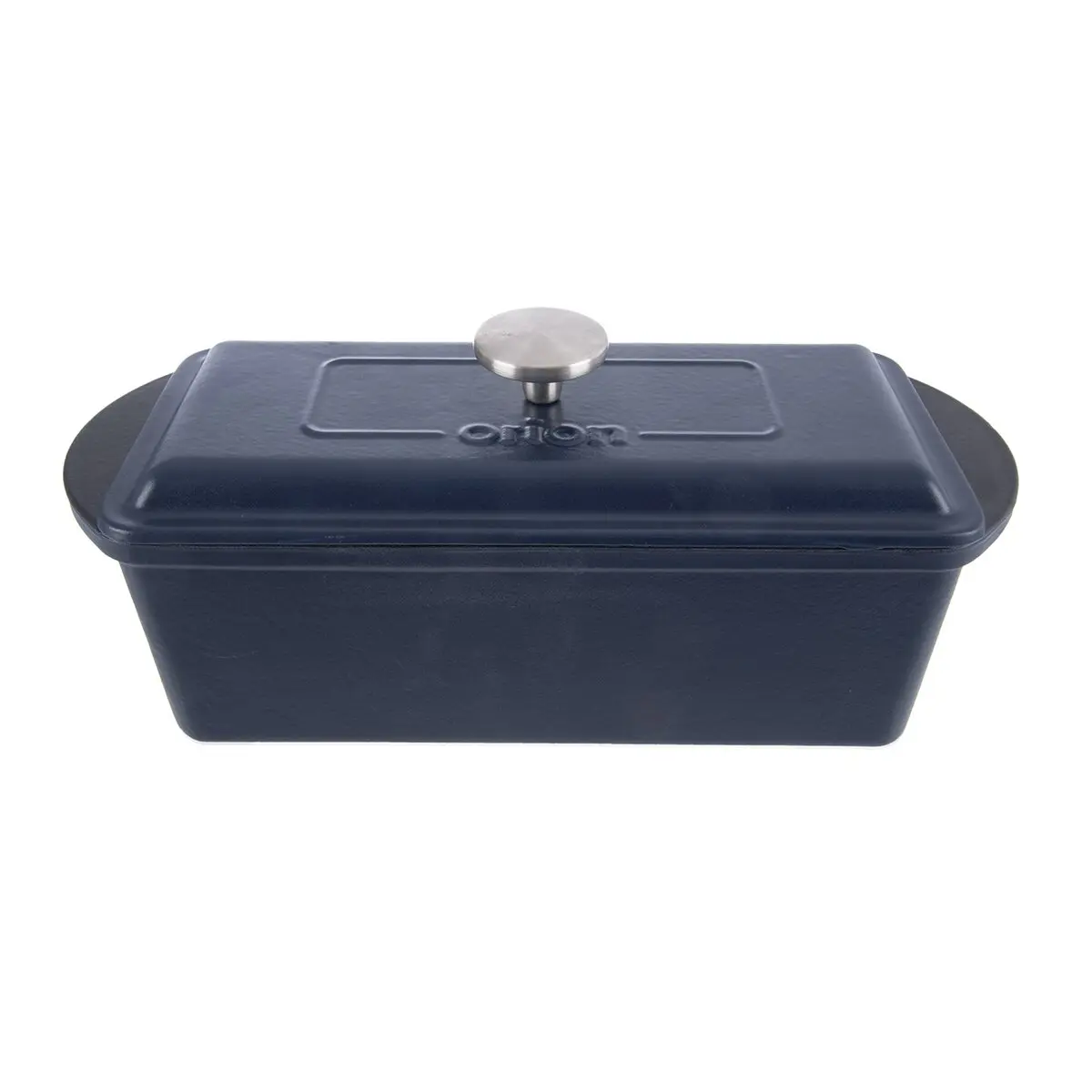 Orion forma na pečení litina s poklopem, modrý smalt 35x14x16 cm 120074, terina