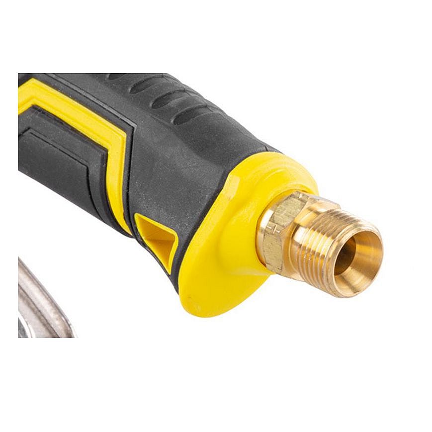 Opalovací IPA sada, hořák 40 cm s pákou PQ009, 3 koncovky 25-35-50mm Strend Pro, 220972 hadice 2x3/8", žlutý