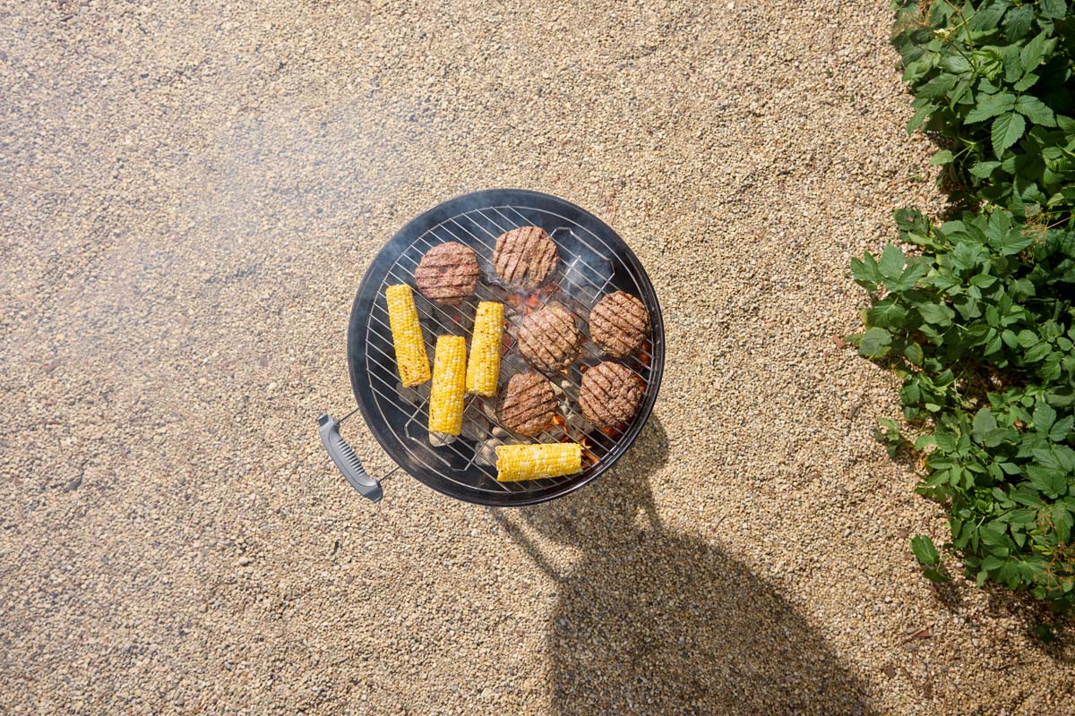 Weber Original Kettle 47 cm 1502192, gril na dřevěné uhlí, One-Touch, teploměr