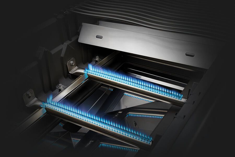 Napoleon Build-In Legend 485 3+1 hořák, BILD485RBPSS-CE, vestavný gril PB, nerezový 14,8kW, Wave, zadní hořák