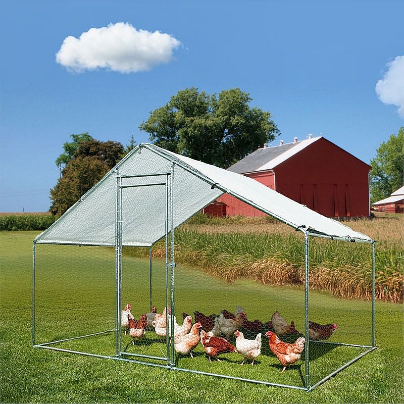 Strend Pro kurník - voliéra se střechou, 2x3x2m, 2173630, zastřešený výběh po slepice