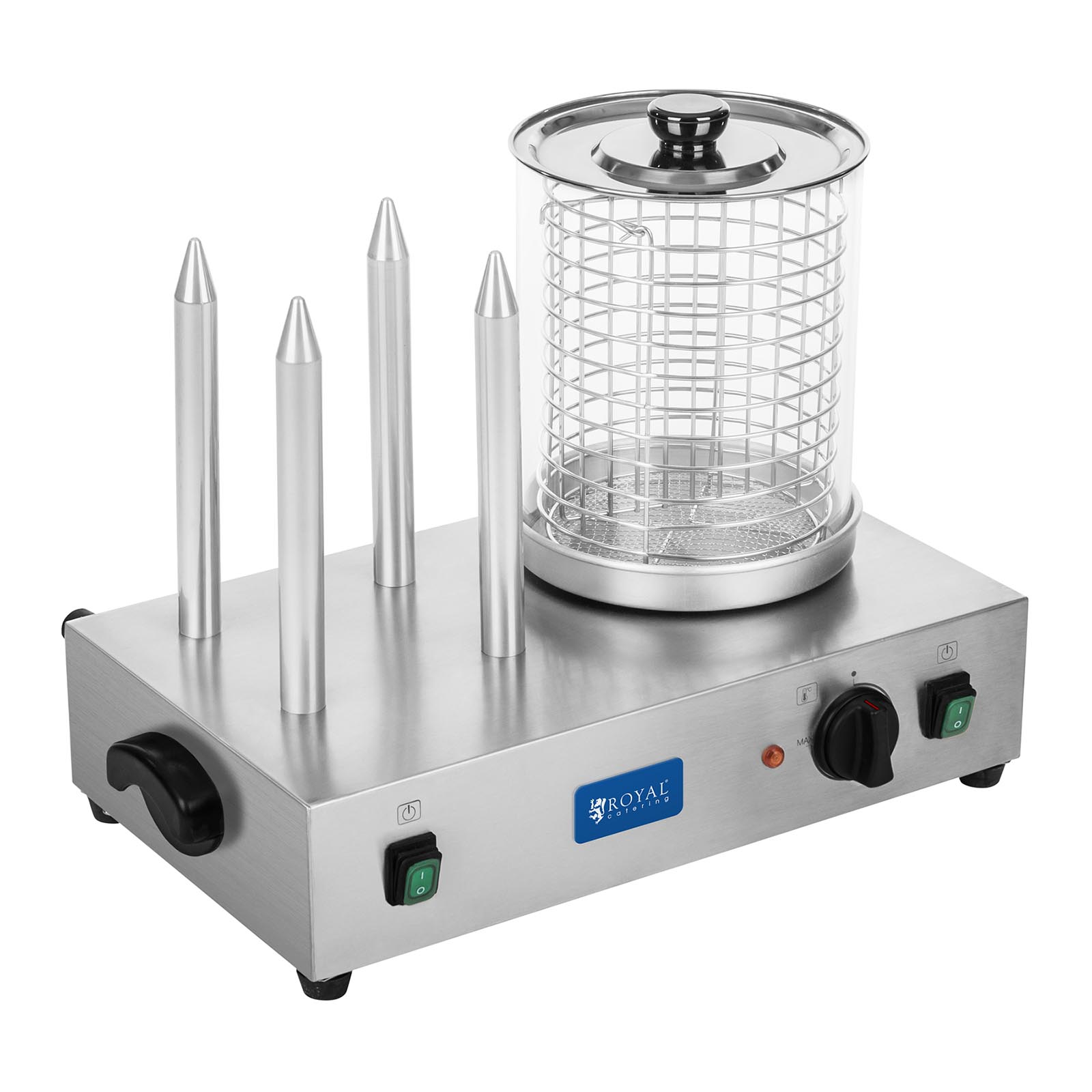 Hotdogovač 4x rozpékač na rohlíky Royal RCHW 2300 EX 10010161