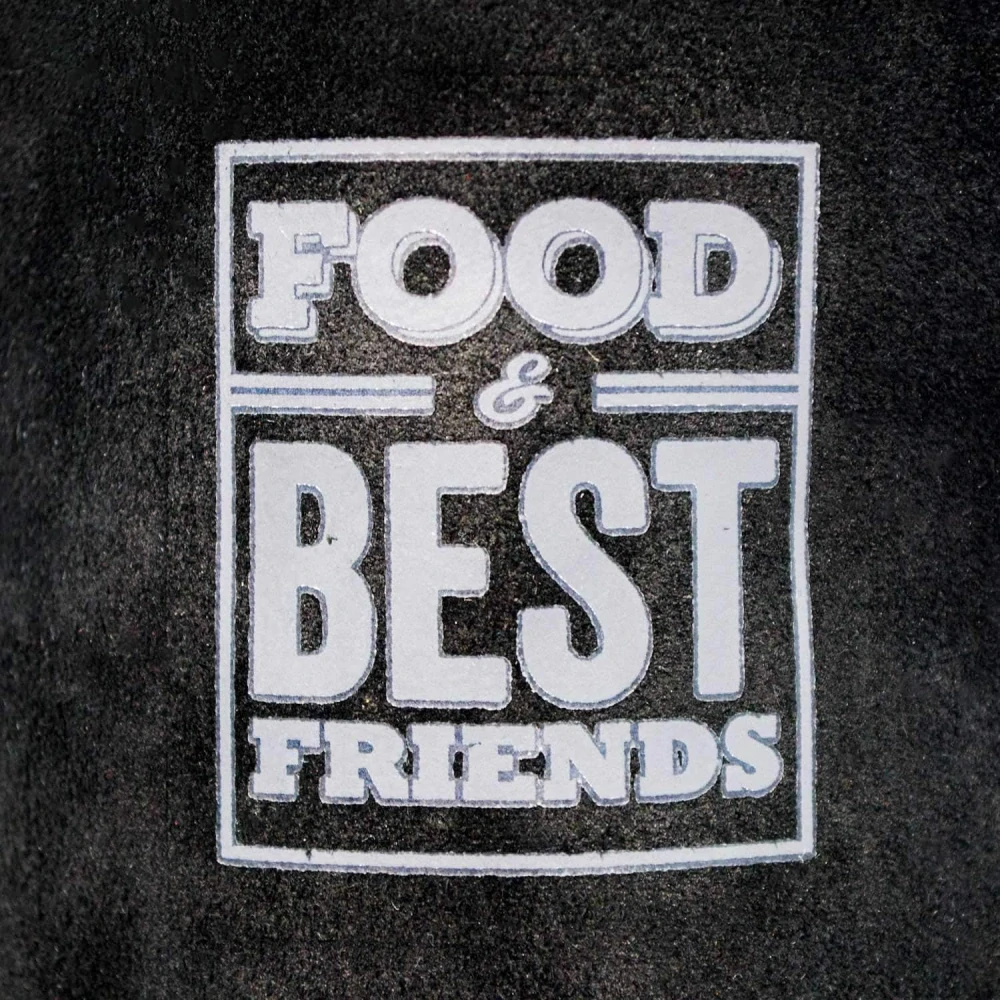 Kožené grilovací rukavice černé vel. 10 BBQ - pár, Food & Best Friends 501736S10 kůže, 36 cm