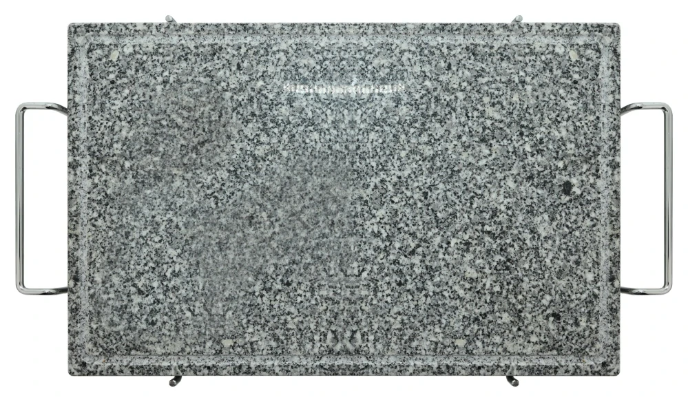 Cattara grilovací kámen Granit XL s drážkou a držákem 50x30x1,65cm, 14071