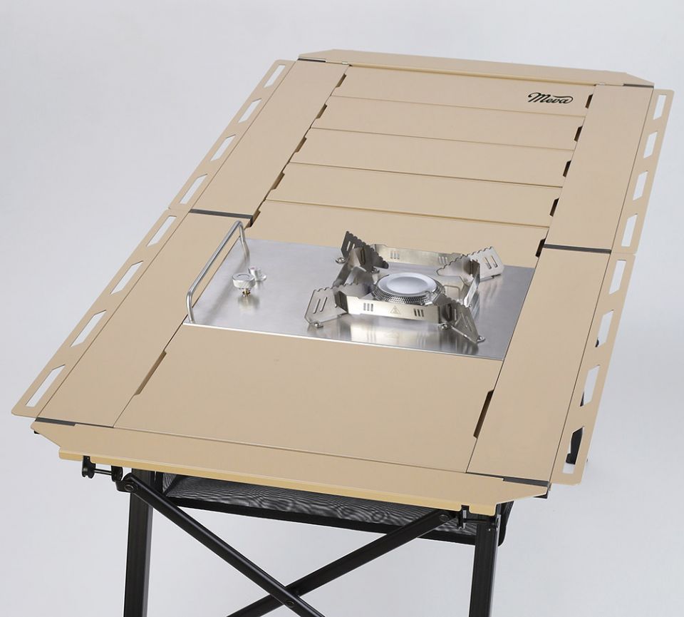Meva OP26001 Kempingový stůl MODUL 124x52 cm, do 30 kg, skládací + brašna