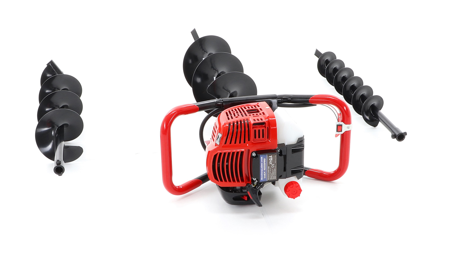 VeGA AG55 PRO 2,2 kW benzínový půdní vrták + 3 vrtáky
