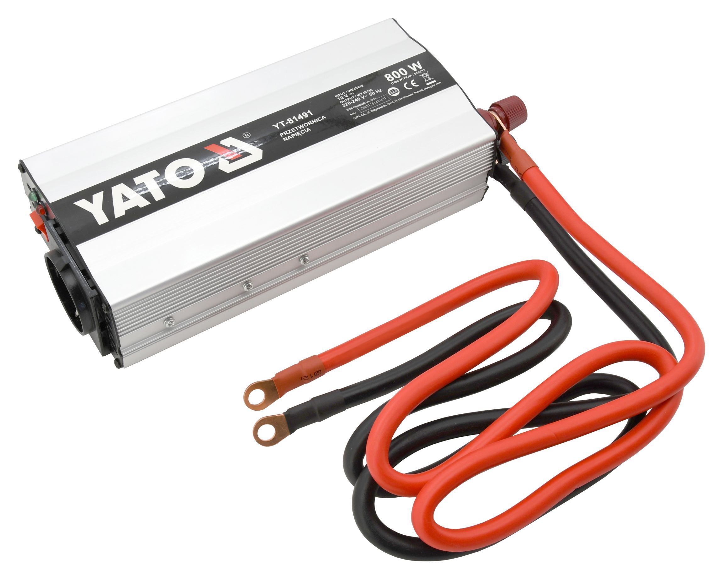 Yato Měnič napětí 12/230V 800W, YT-81491