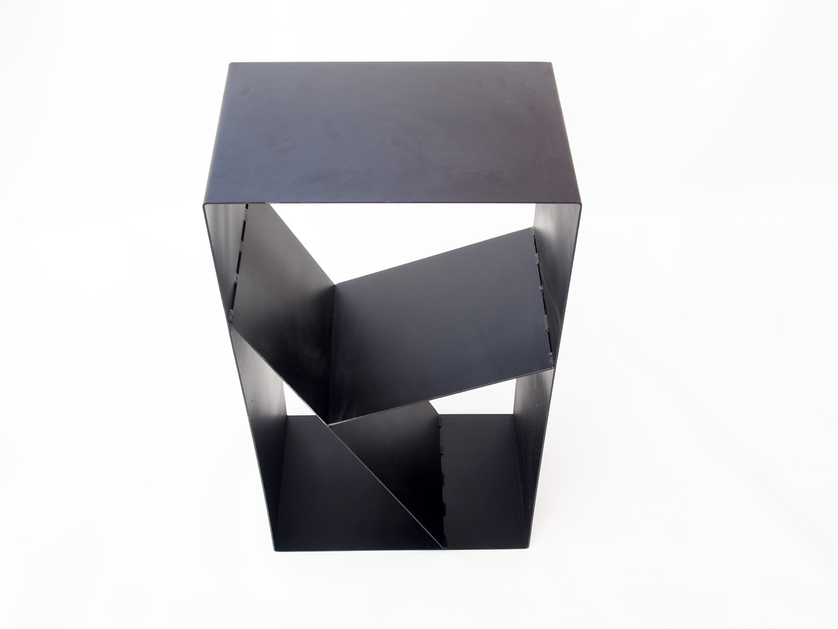 GFIRE Zásobník na dřevo 3Angle 45x30x80cm s přepážkami, 3mm