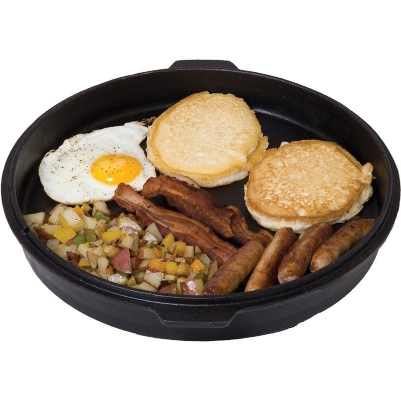 Litinový hrnec Camp Chef Deluxe Dutch Oven 35cm, 9l s poklicí a zvedákem CC-DO14 Holandská trouba