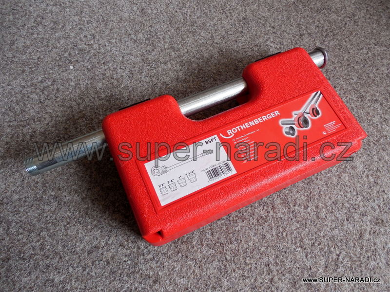Ruční závitnice BSPT R 1/2", 3/4", 1", 1.1/4" Super CUT, ROTHENBERGER