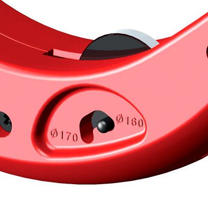 Zenten 7478-1 řezák měděných, hliníkových trubek 4-6.5/8”, 100-170mm, kolečko 25x11mm AL, CU