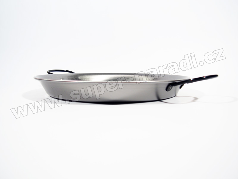 Paella gastro pánev 38 cm - ocelová, leštěná, Vaello Campos P0138