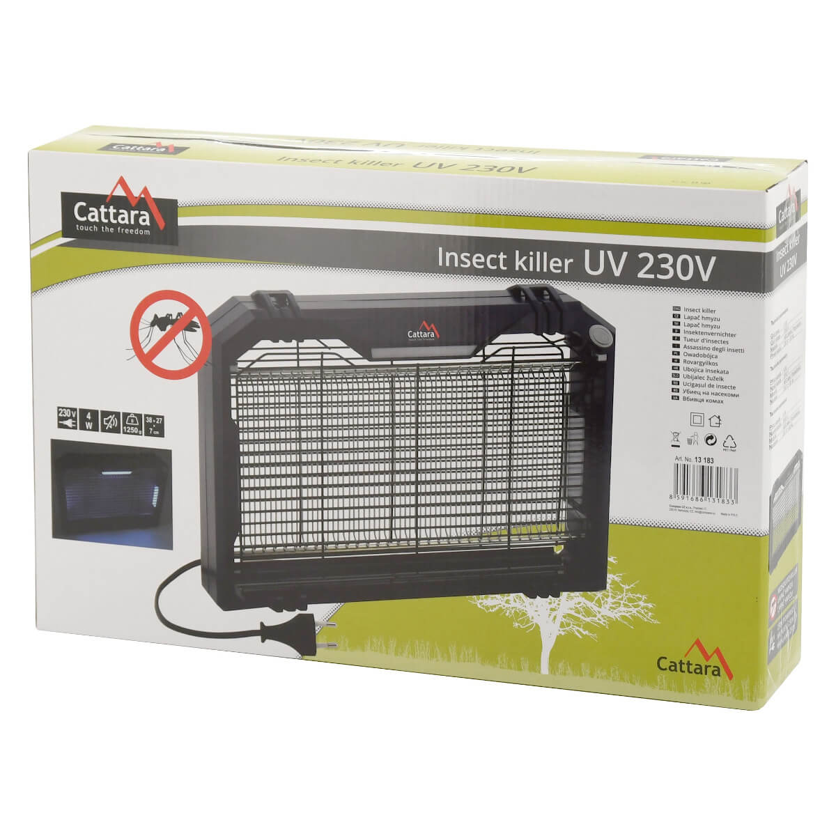 Lapač hmyzu UV 230V Cattara 13183
