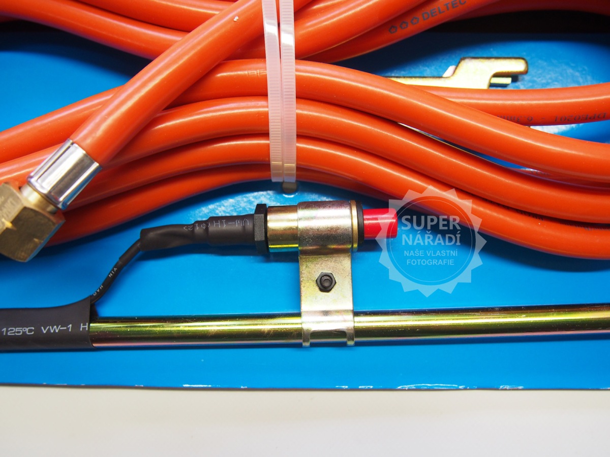 Festa Izolatérský PB hořák 60 kW piezo 60mm / 85 cm + 5m hadice 69904 s pákou