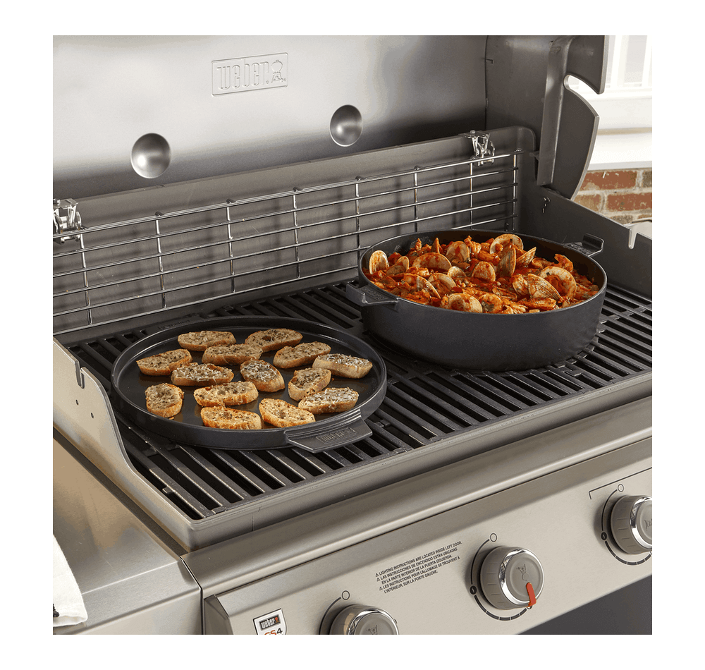 Weber Litinový hrnec GBS 2v1 33 cm Gourmet BBQ System 8857