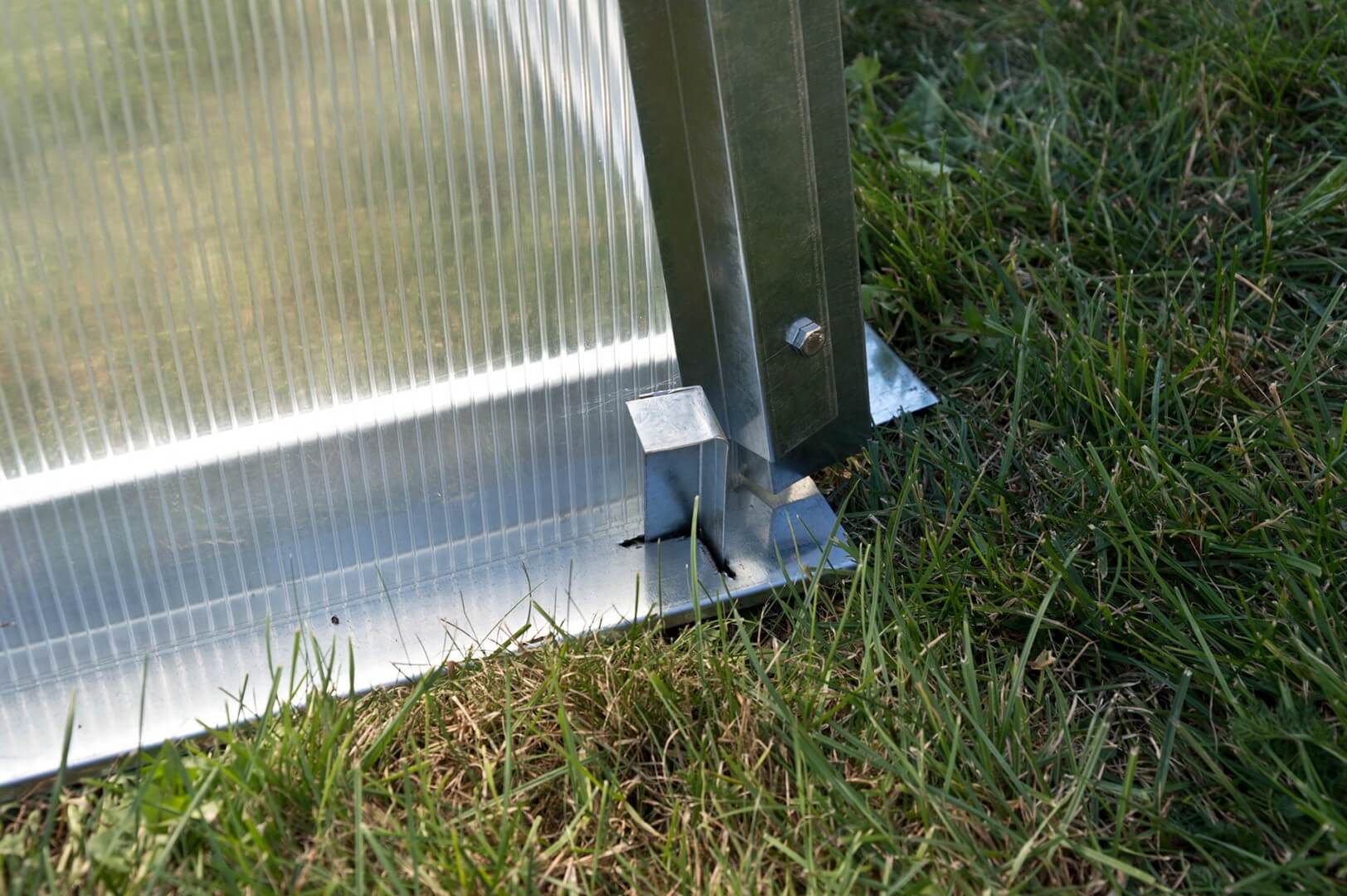 G21 Skleník GZ 48 251x191 cm, polykarbonát 63900622 pozinkovaný