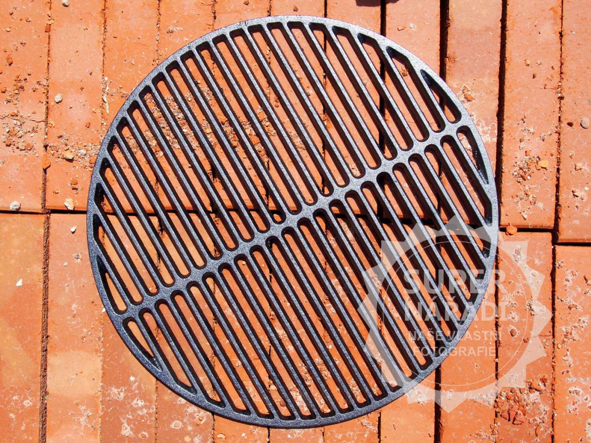 Rošt pro gril Kamado Egg 21" litinový 47 cm, 2212383 AU-CCG21
