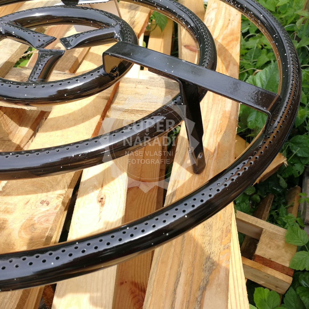 Paella hořák 60 cm 19 kW na zemní plyn 20mbar, 3-kruhový, Vaello Campos P1660G, vařič