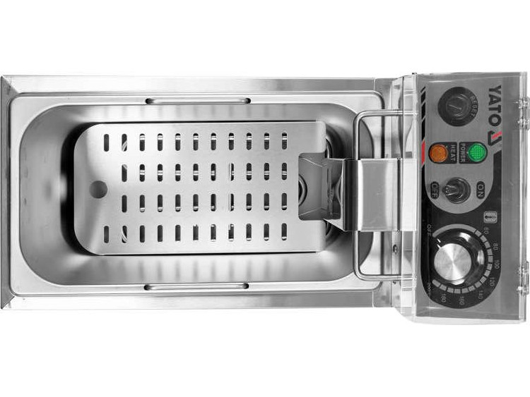 Yato Fritéza 8 l, 2 kW, 230V jednokomorová YG-04609, nerezová