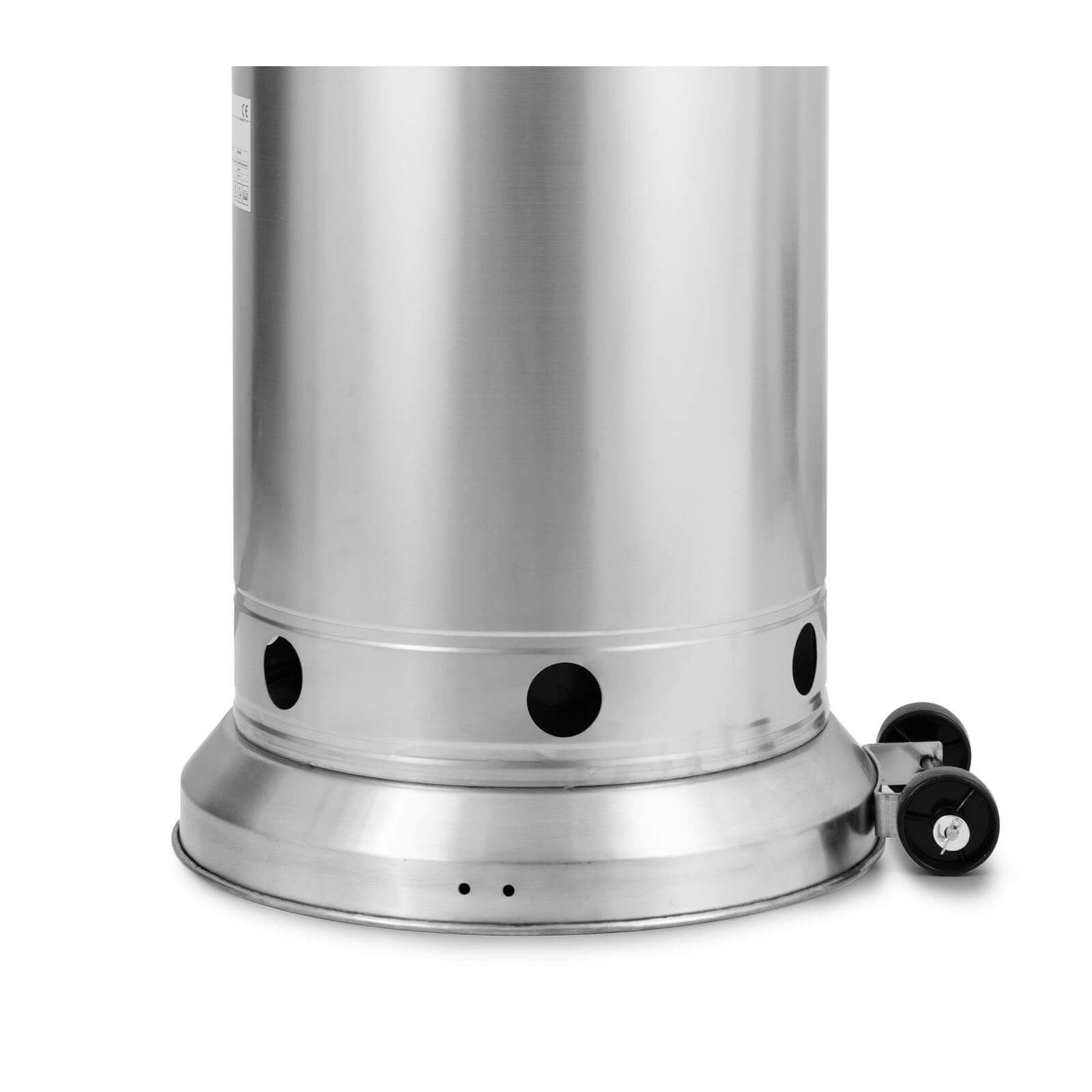 G21 Plynové topidlo Moon 13 kW, nerez TPMN1