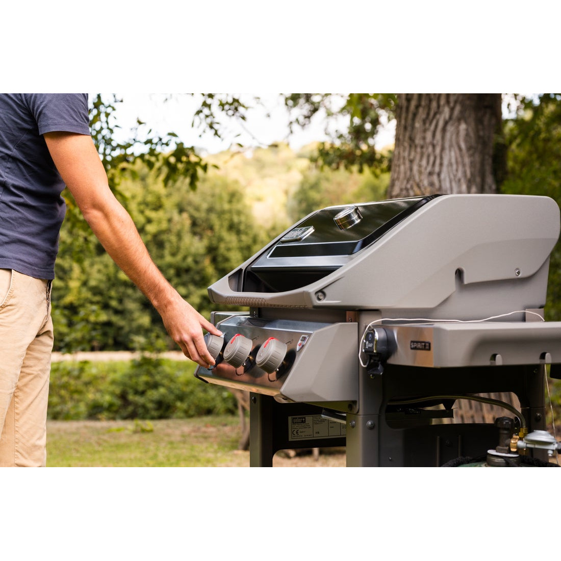 Weber Spirit II E-310 GBS, plynový gril, 3 hořáky, GS4 systém 45010147