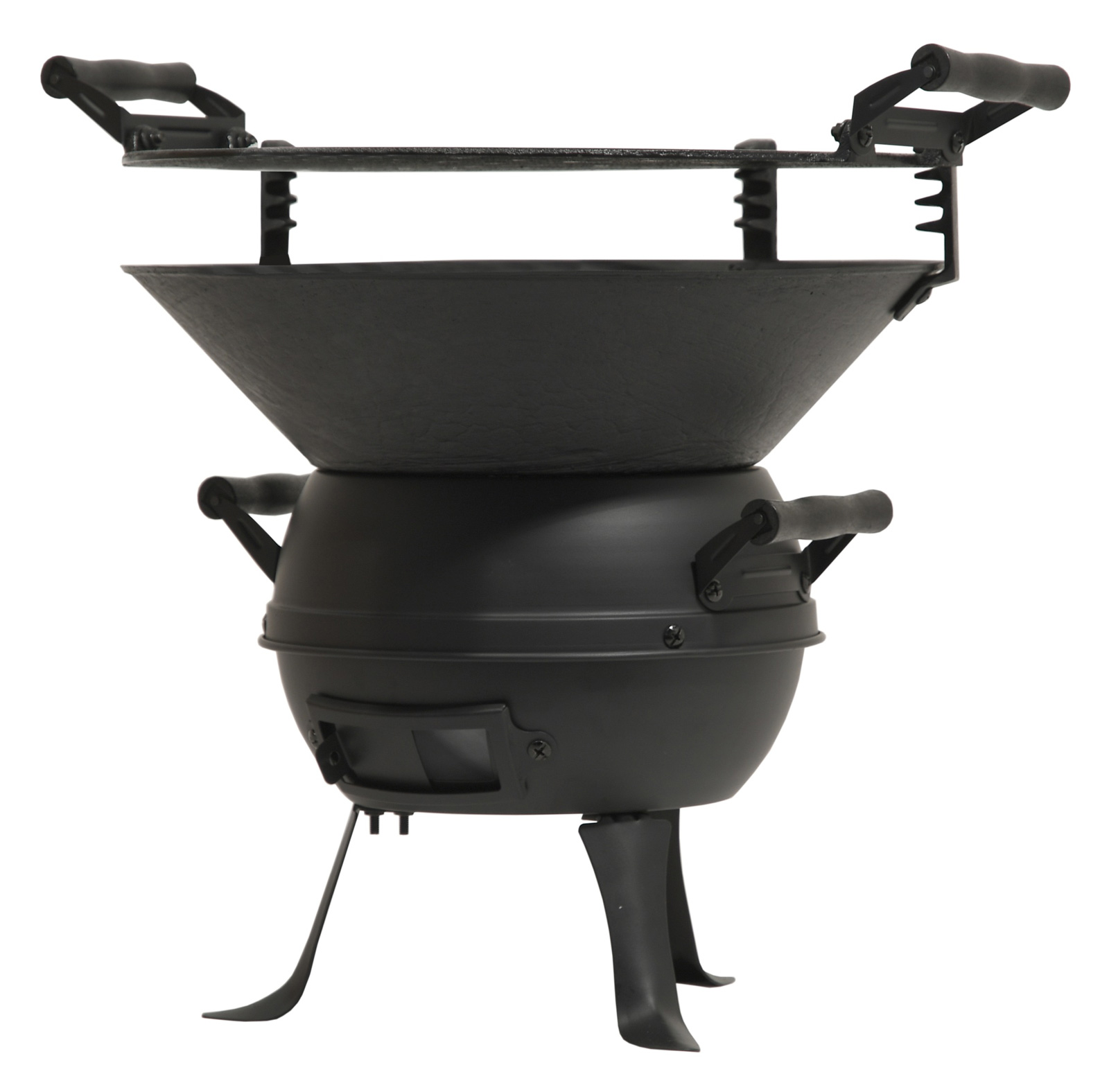 Cattara Gril Kettle 35cm 13023, litinový na nožkách