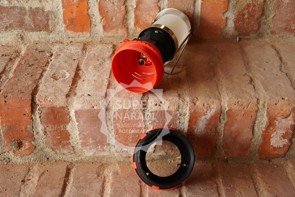 Dedra Piezo zapalovací plynová turistická lampa 80W 31A005 na propichovací kartuše