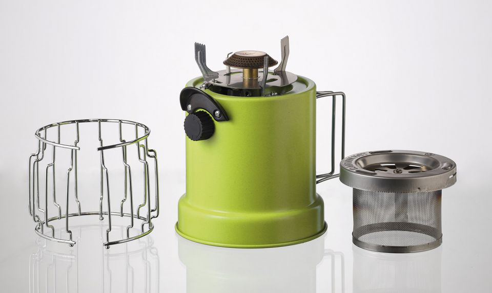 Meva Vařič & topidlo VATOP 1 kW KP23001 na kartuše 7/16", turistické Kombi