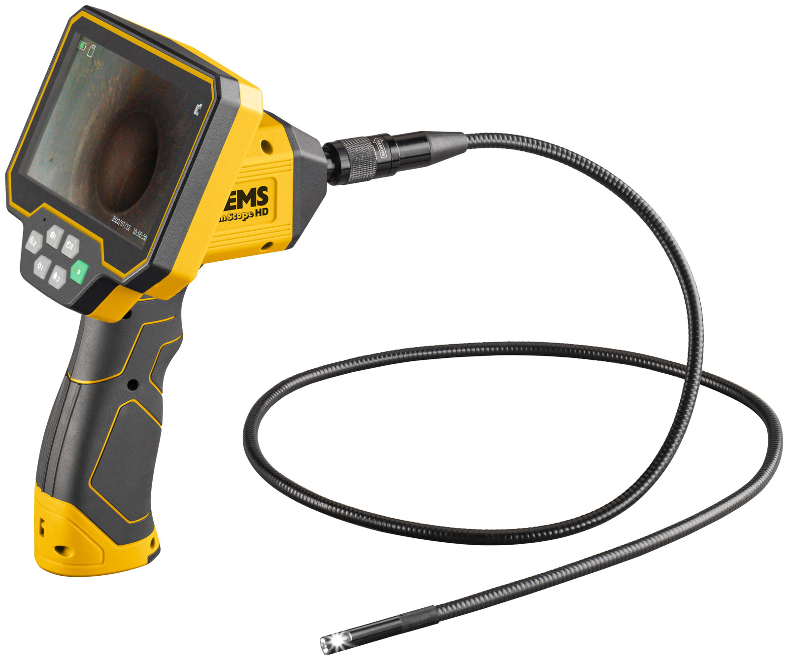 REMS CamScope HD Set 175400 Kamerový endoskop, inspekční kamera s displejem, kufr