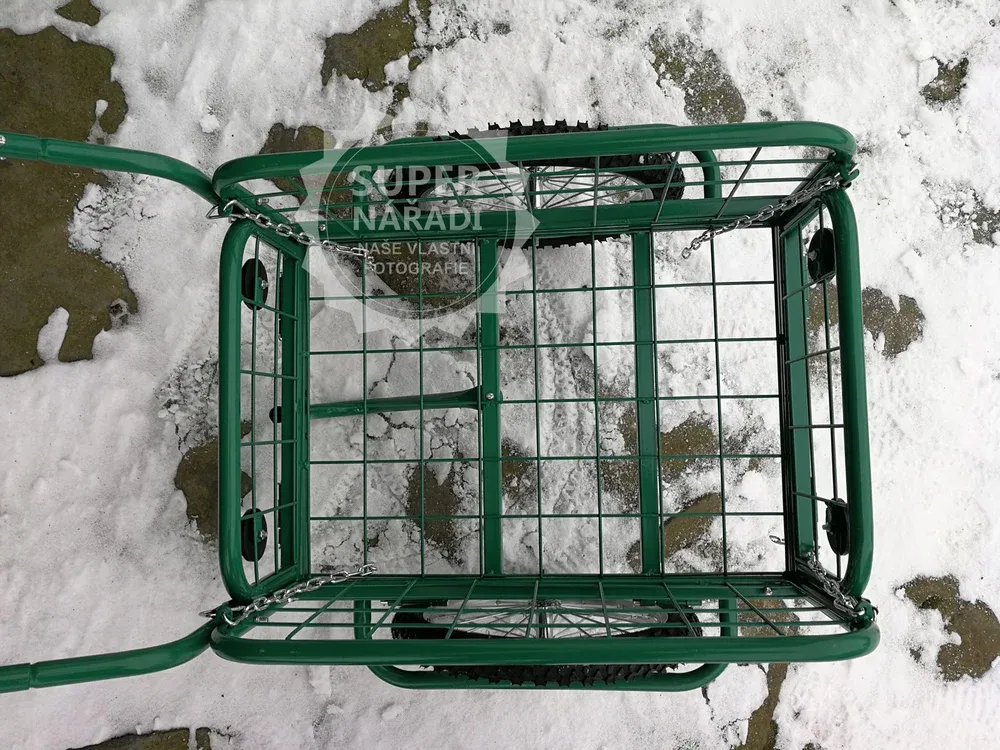 Vozík dvoukolový, kárka Victor Handtruck do 100 kg Strend Pro 2170507, zelený, ocelový