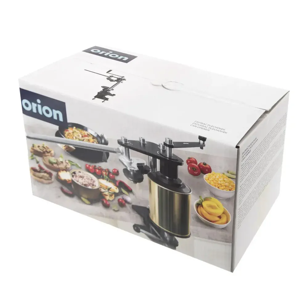 Orion Ruční zavírač plechovek 131518, uzavírač 10 cm konzerv CZ