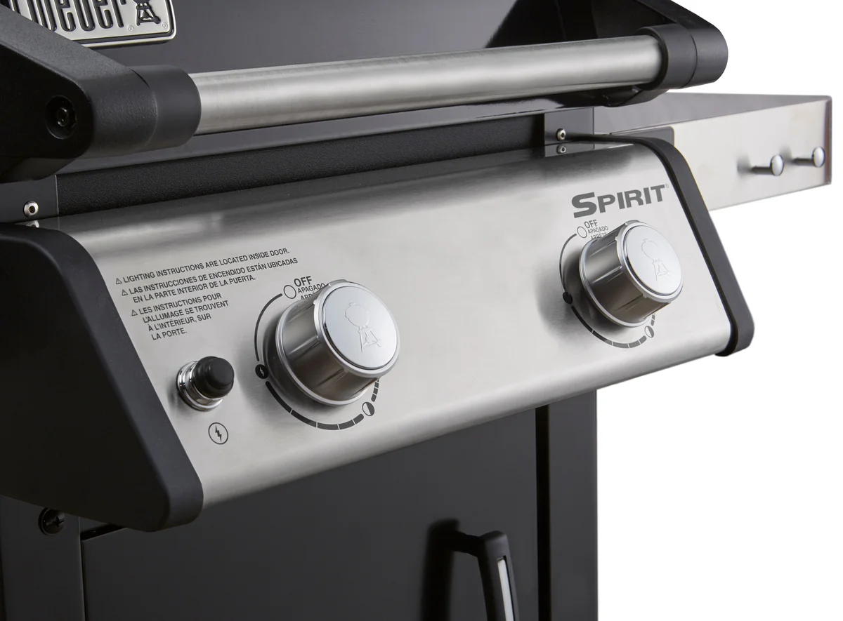 Weber Spirit E-215 GBS plynový gril, 46112247, 2-hořák, černý-nerez