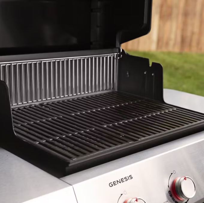 Weber Plynový gril Genesis E-315, Crafted GBS 1500464 černý-nerez, 3 hořáky 11,4 kW